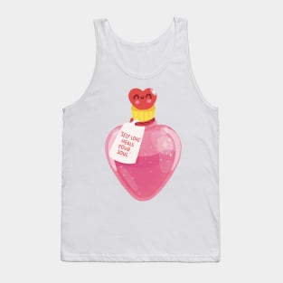 Self love heals your soul Tank Top